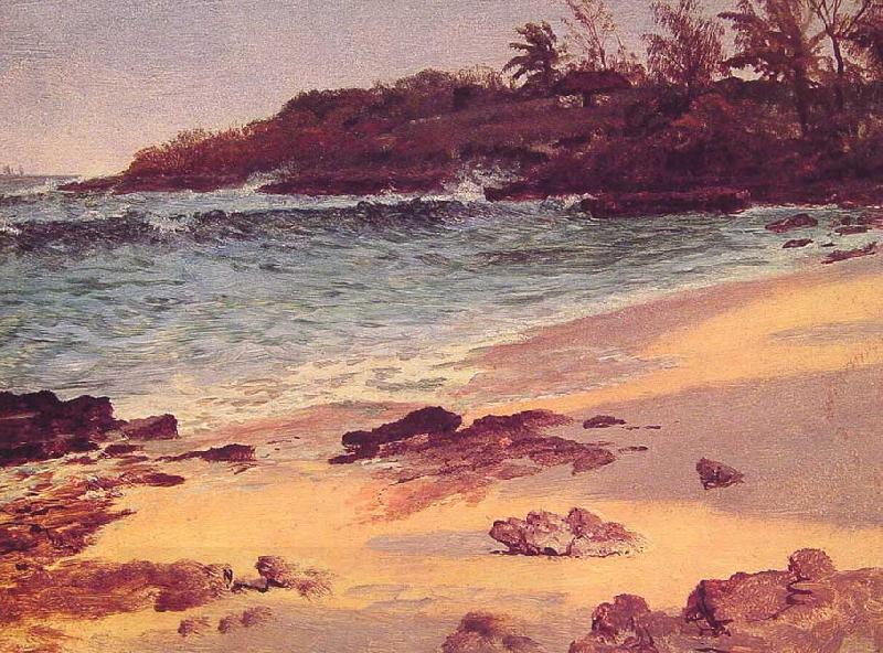 Albert Bierstadt Bahama Cove China oil painting art